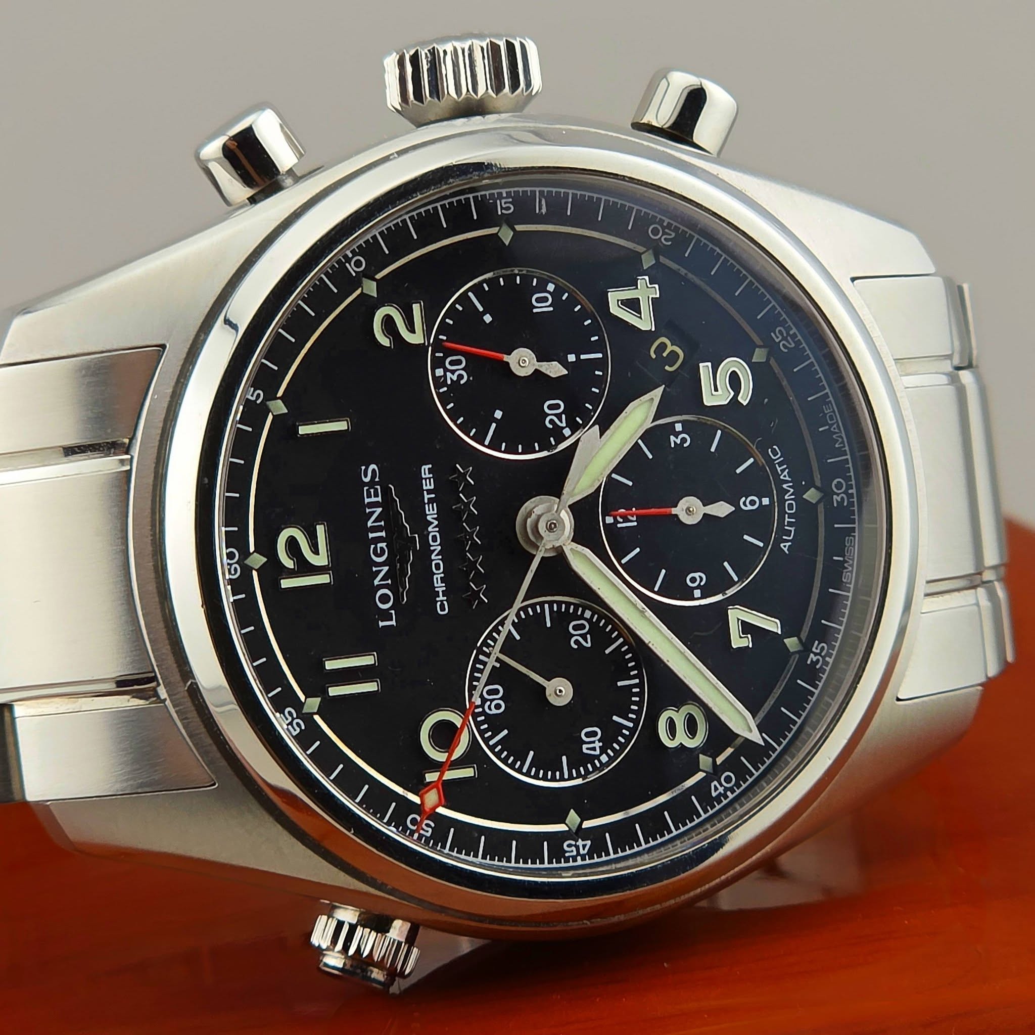 Longines Spirit Chronograph Chronometer (Ref. L3.820.4.53.6) - Image 6