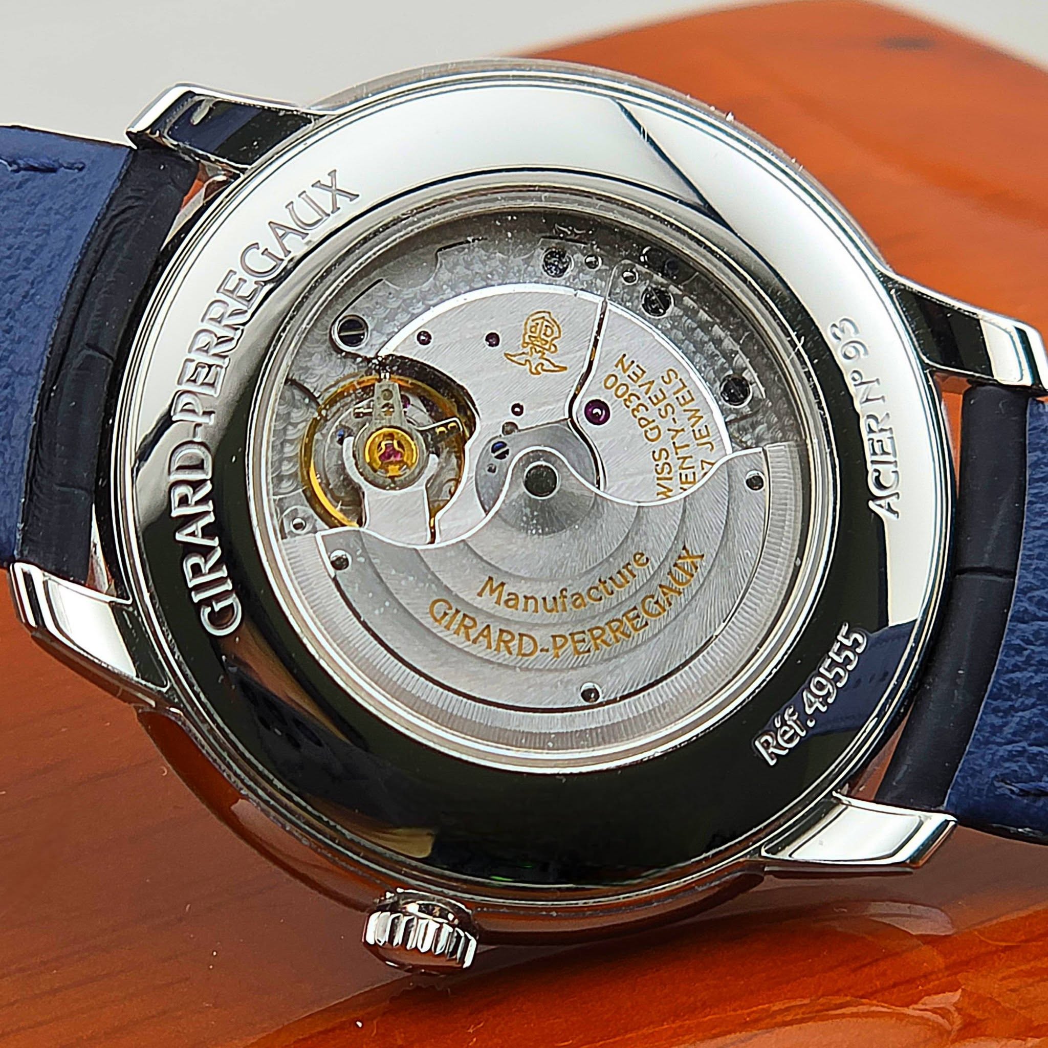 Girard-Perregaux 1966 Blue Dial Automatic Ref. 49555-11-431-BH6A - Image 5