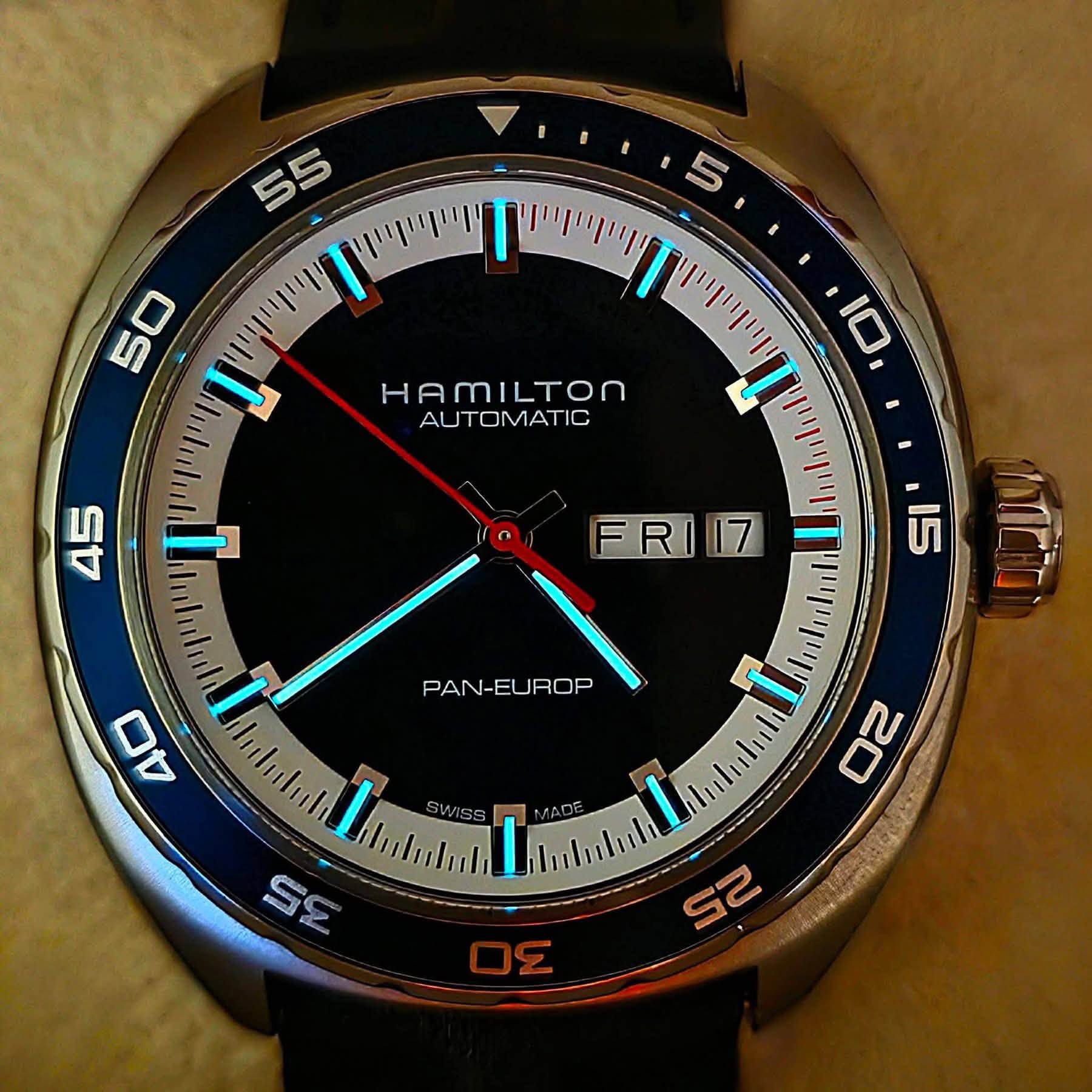Hamilton American Classic Pan Europ Automatic Day-Date Ref. H35405741 - Image 4