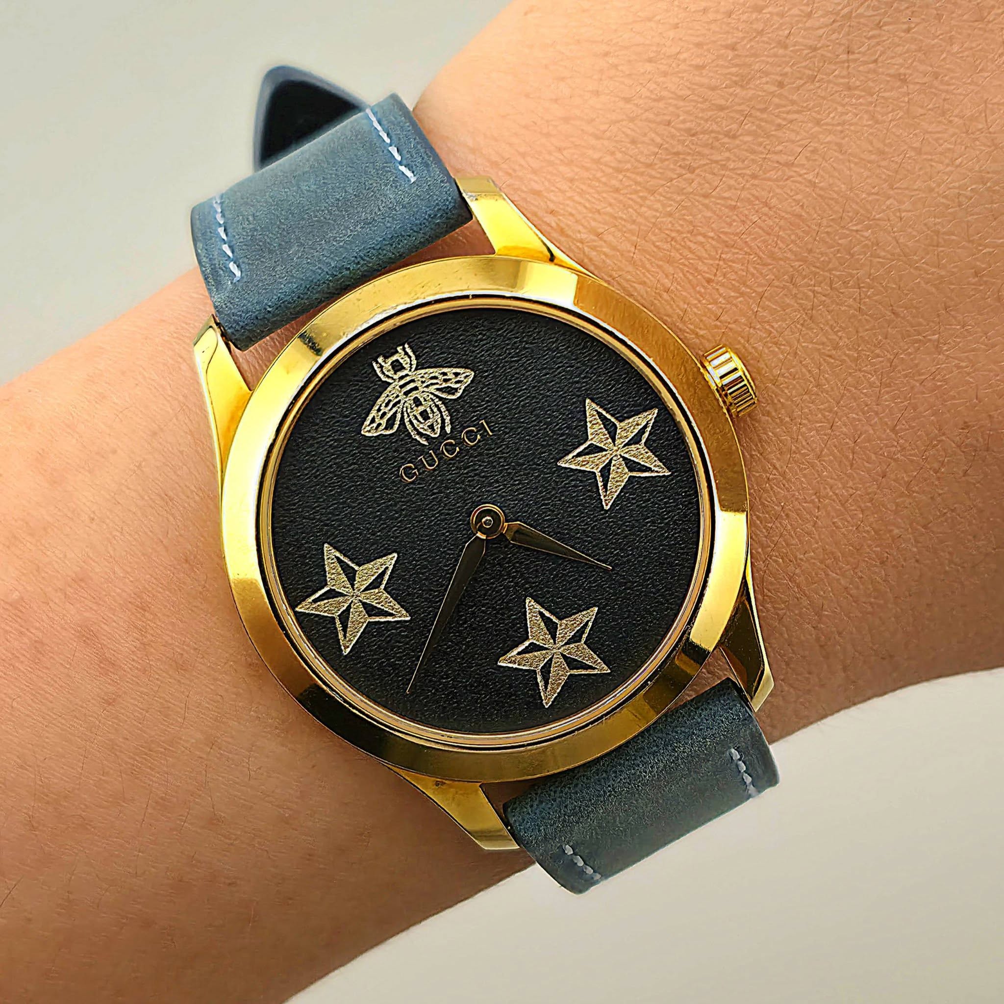Gucci G-Timeless (Bee & Star Motif) Ya1264055A - Image 8
