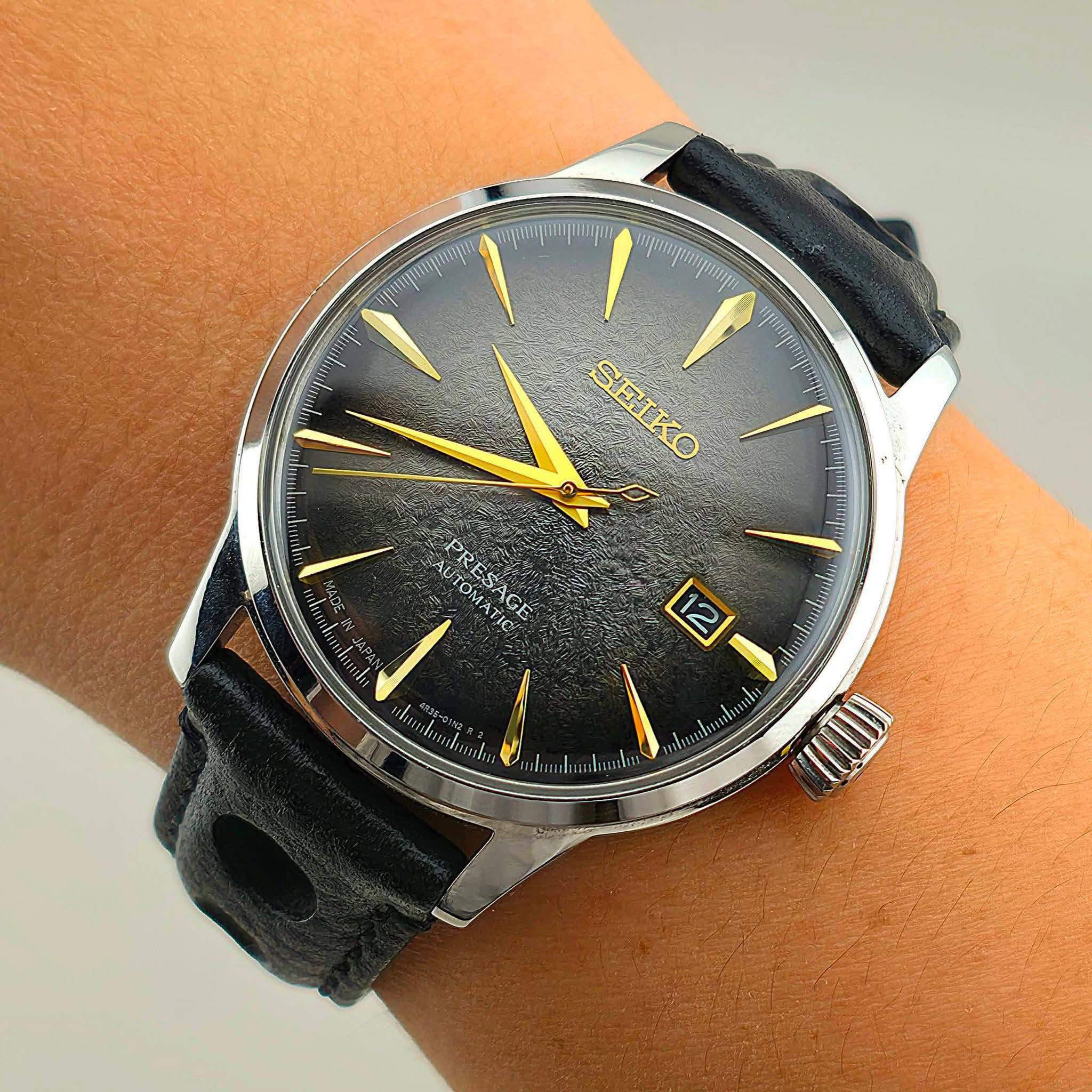 Seiko Presage Cocktail Time Limited Edition “Black Cat Martini” SRPK93J1 - Image 3