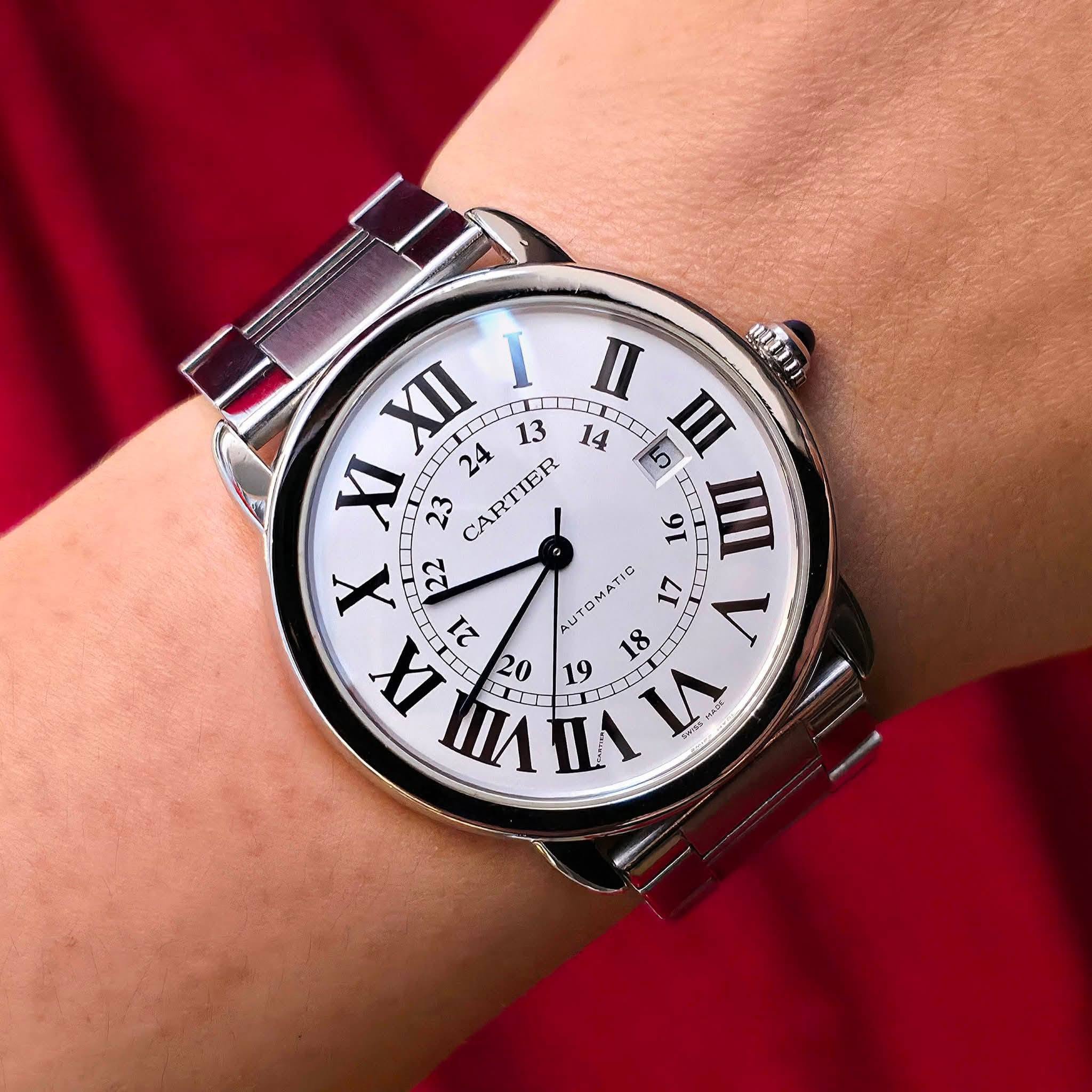 Cartier Ronde Solo de Cartier 3802 42mm Stainless Steel Watch - Image 6