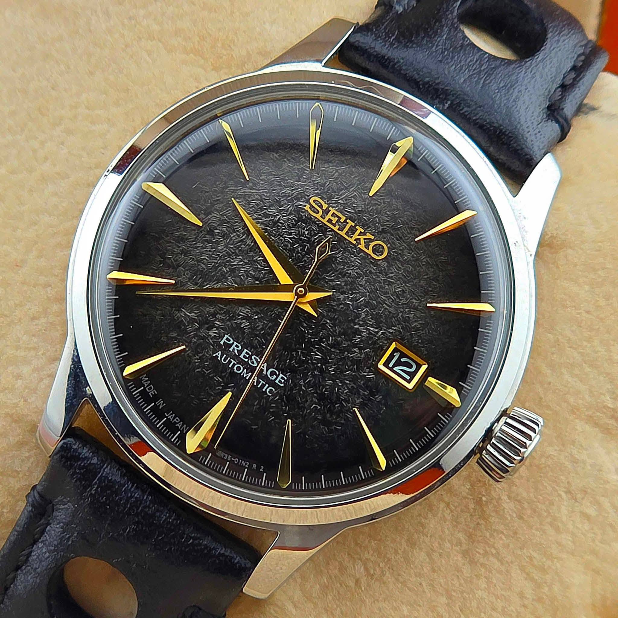 Seiko Presage Cocktail Time Limited Edition “Black Cat Martini” SRPK93J1 - Image 6