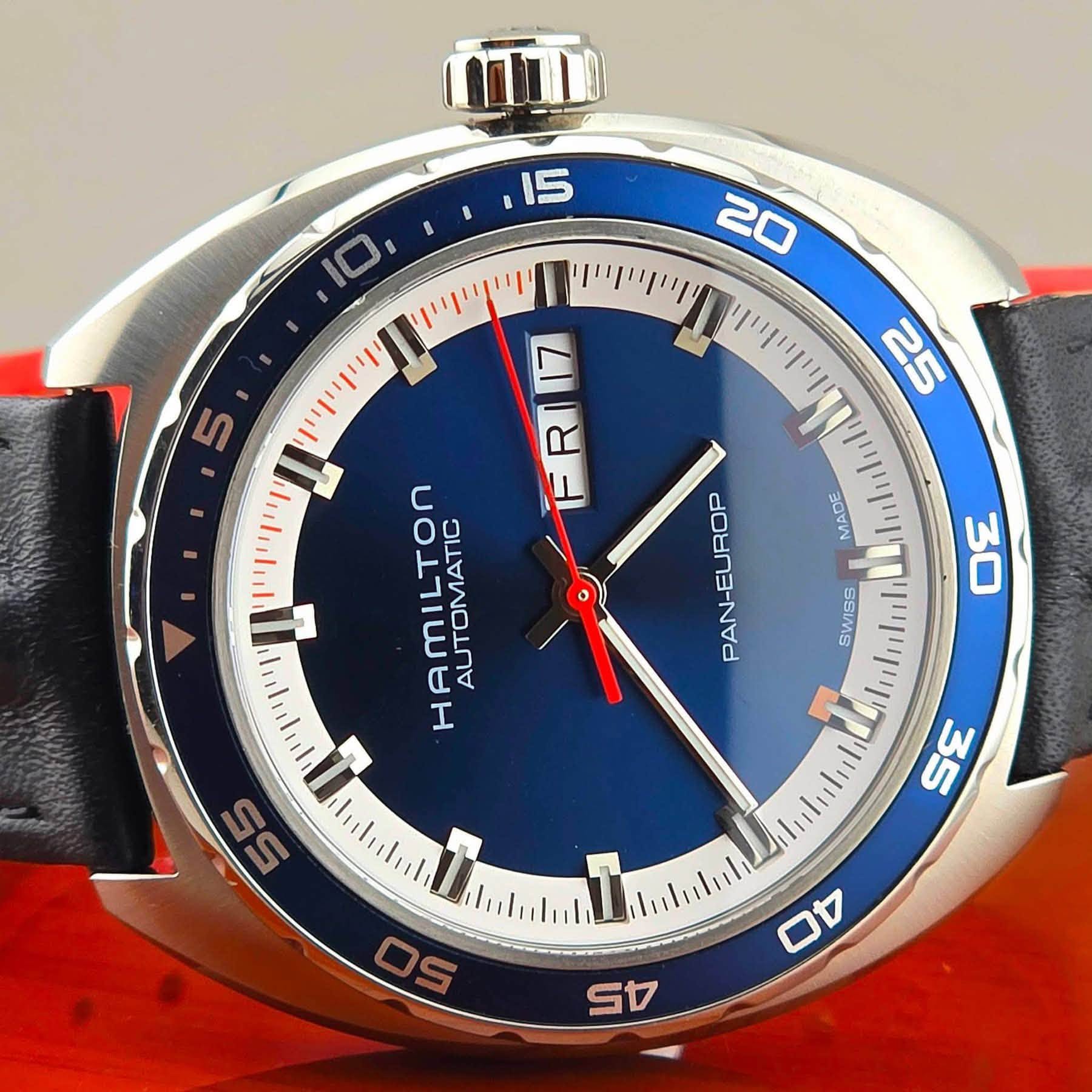 Hamilton American Classic Pan Europ Automatic Day-Date Ref. H35405741 - Image 8