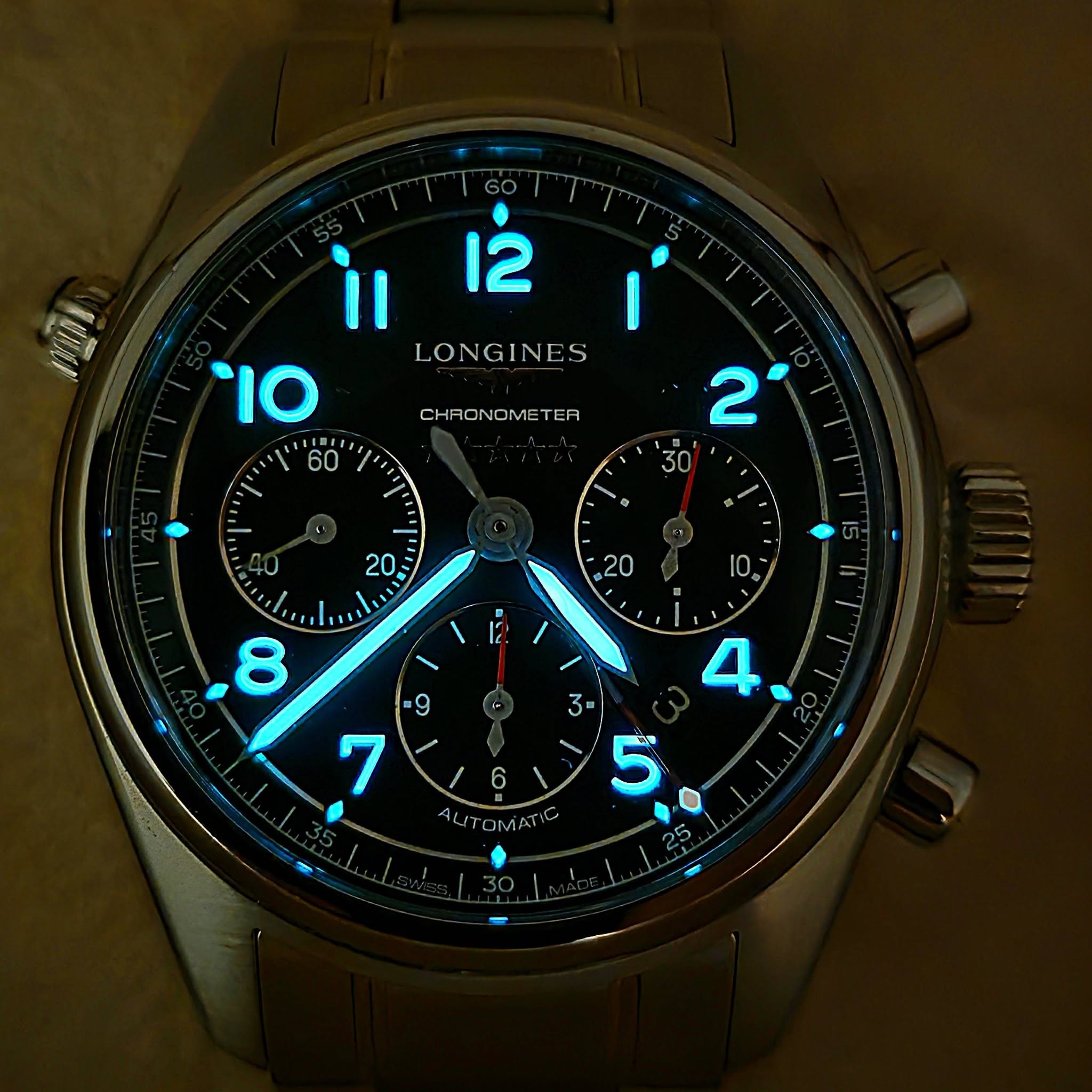 Longines Spirit Chronograph Chronometer (Ref. L3.820.4.53.6) - Image 10