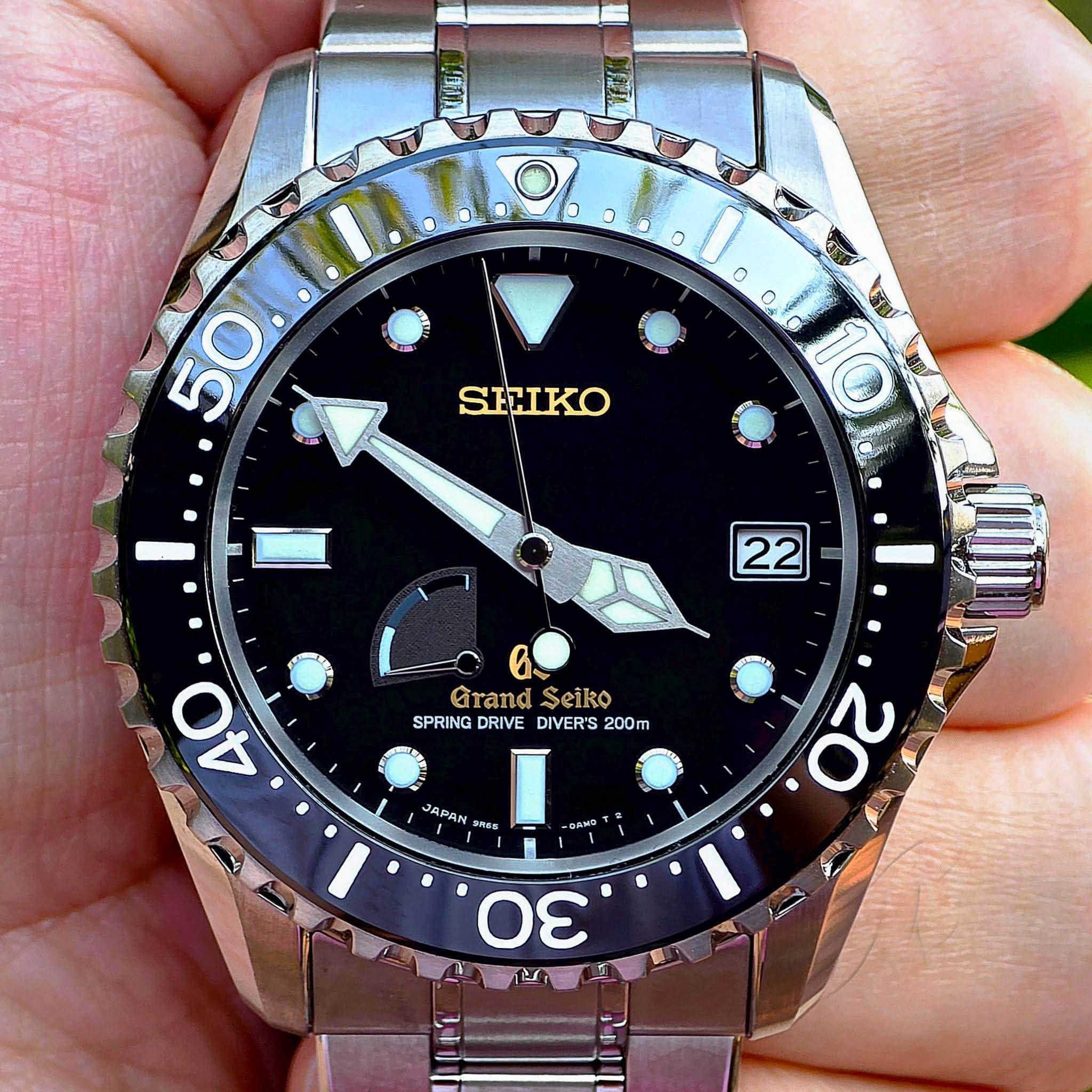 Grand Seiko SBGA031 Spring Drive Titanium Diver 200m - Image 9