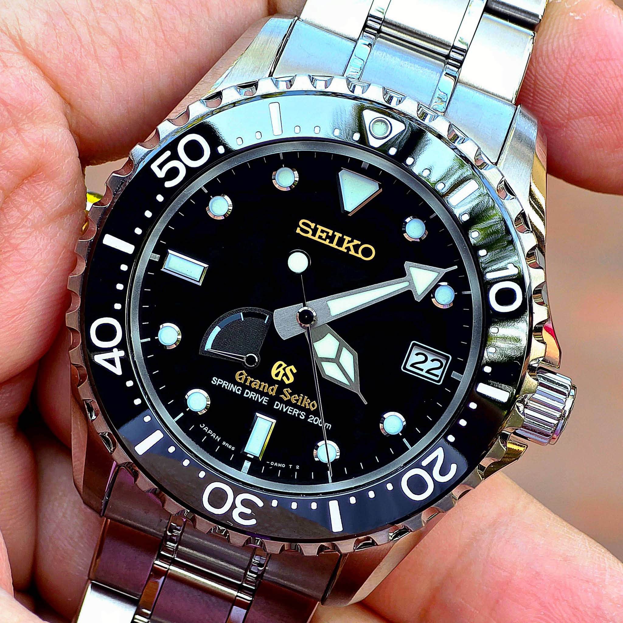 Grand Seiko SBGA031 Spring Drive Titanium Diver 200m - Image 10