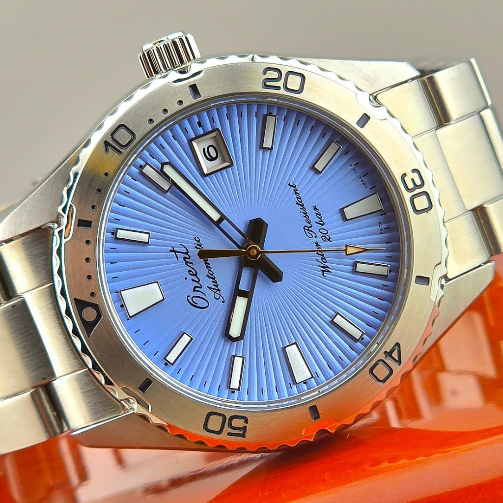 ORIENT Mako 40 75th Anniversary Limited Edition Sky Blue Automatic Ref. RA-AC0Q12L Limited 6,000 Pieces - Image 2
