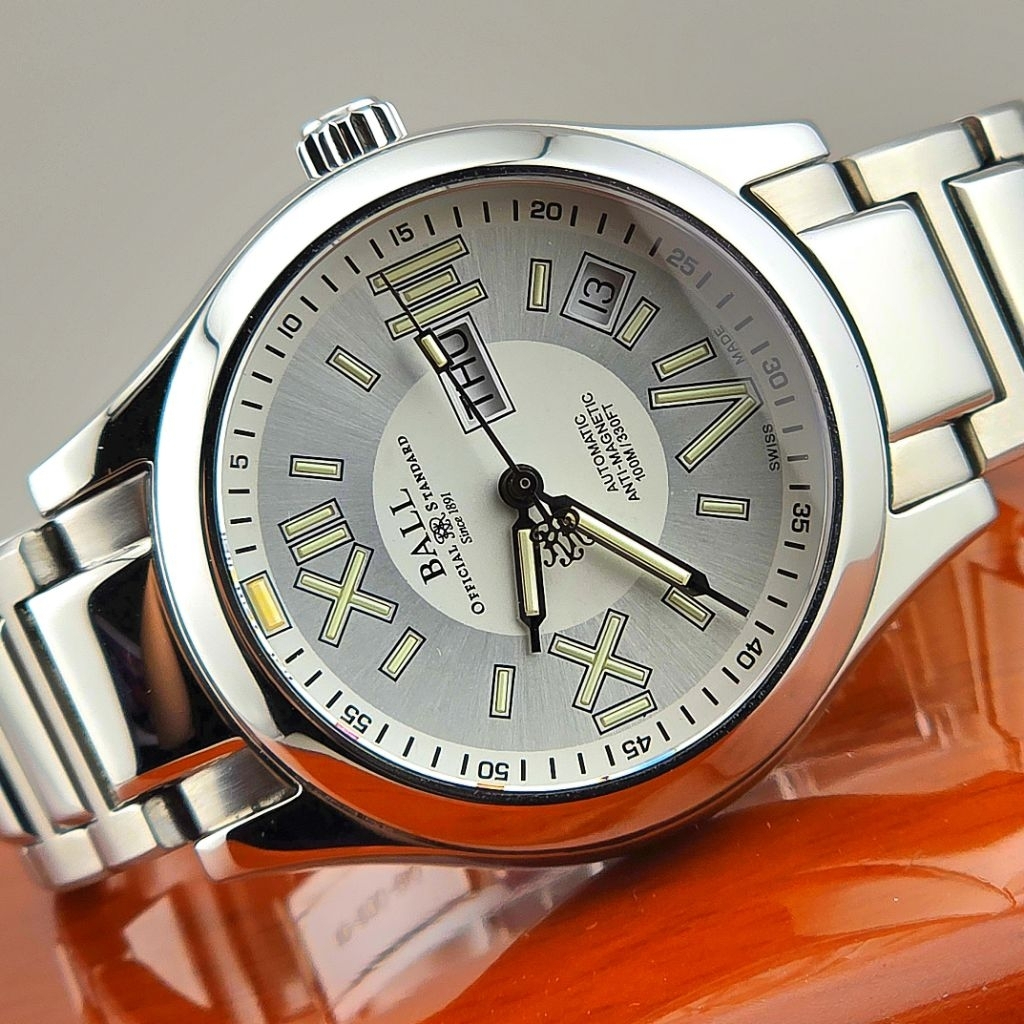 Ball Engineer Automatic Silver Roman Dial Ref.NM1016C - Image 2