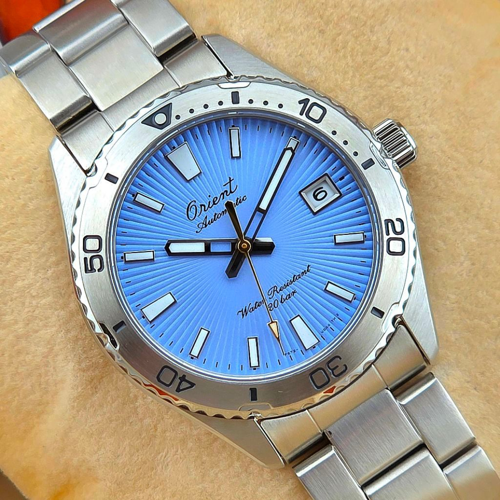 ORIENT Mako 40 75th Anniversary Limited Edition Sky Blue Automatic Ref. RA-AC0Q12L Limited 6,000 Pieces - Image 3