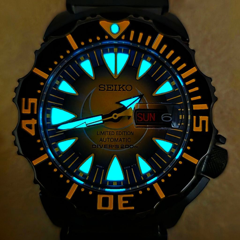 Seiko Moon Monster Limited Edition Reference : SRP457K1 - Image 4