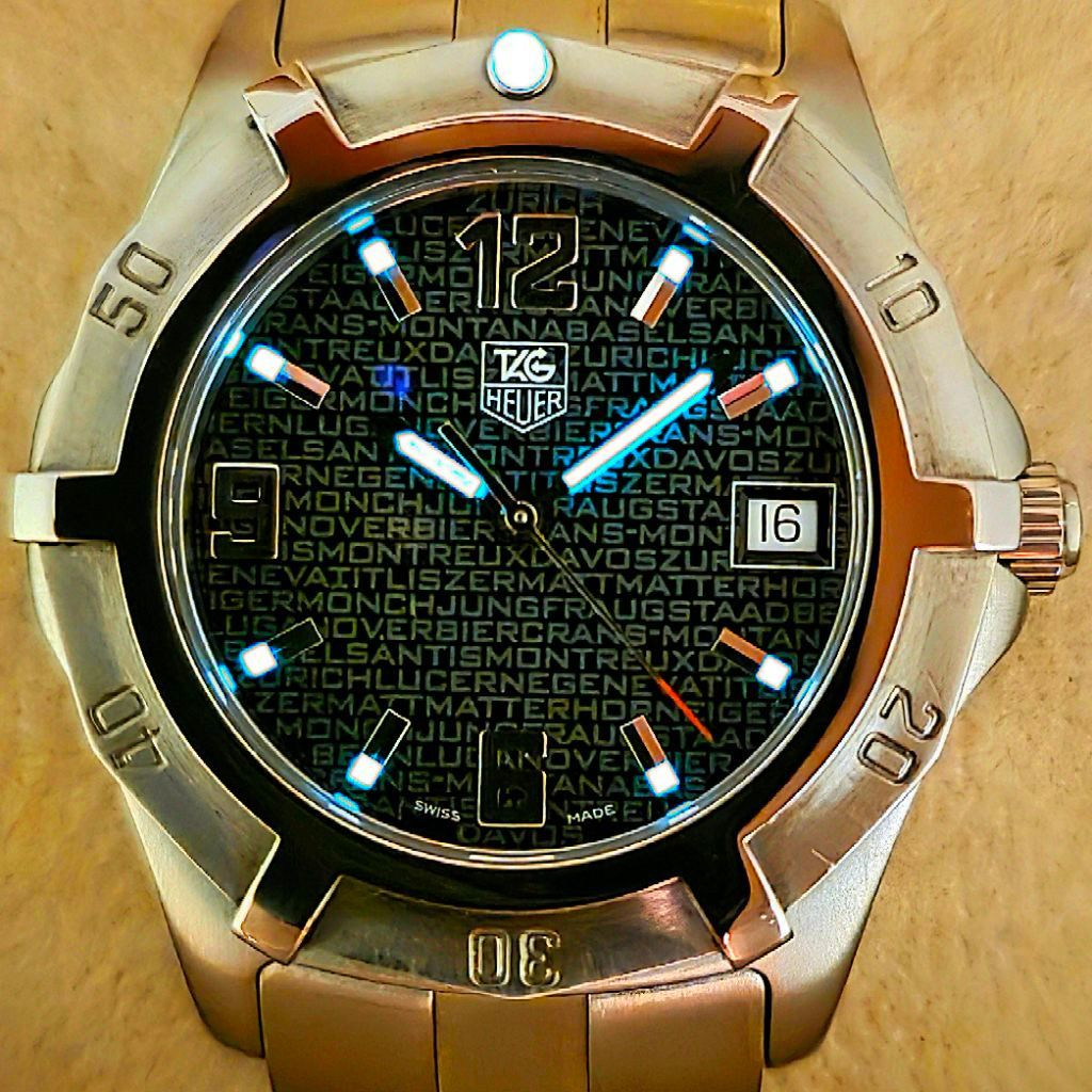 TAG Heuer 2000 Exclusive Swiss Cities Dial Limited Edition 176/300 Ref:WN111E - Image 5
