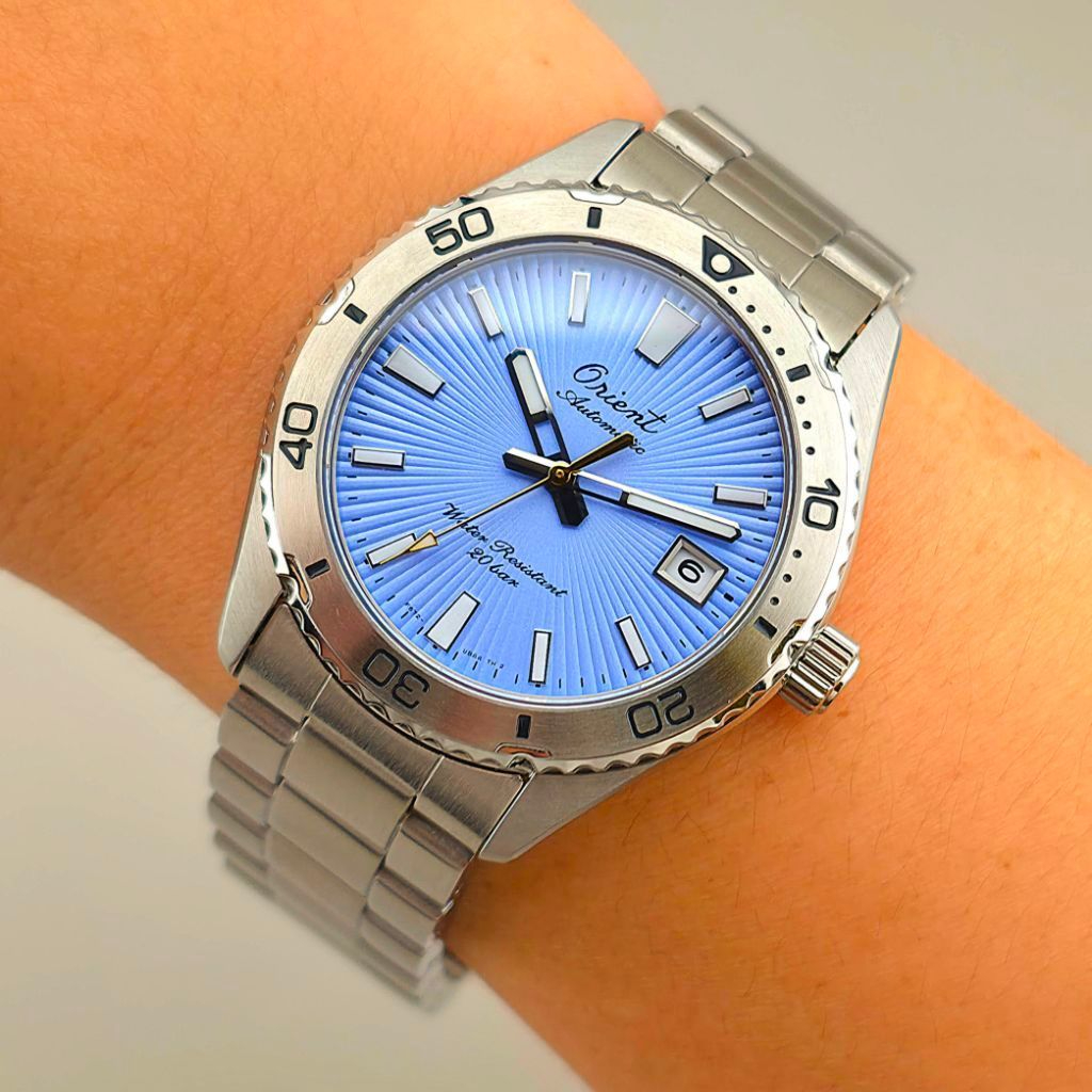 ORIENT Mako 40 75th Anniversary Limited Edition Sky Blue Automatic Ref. RA-AC0Q12L Limited 6,000 Pieces - Image 5