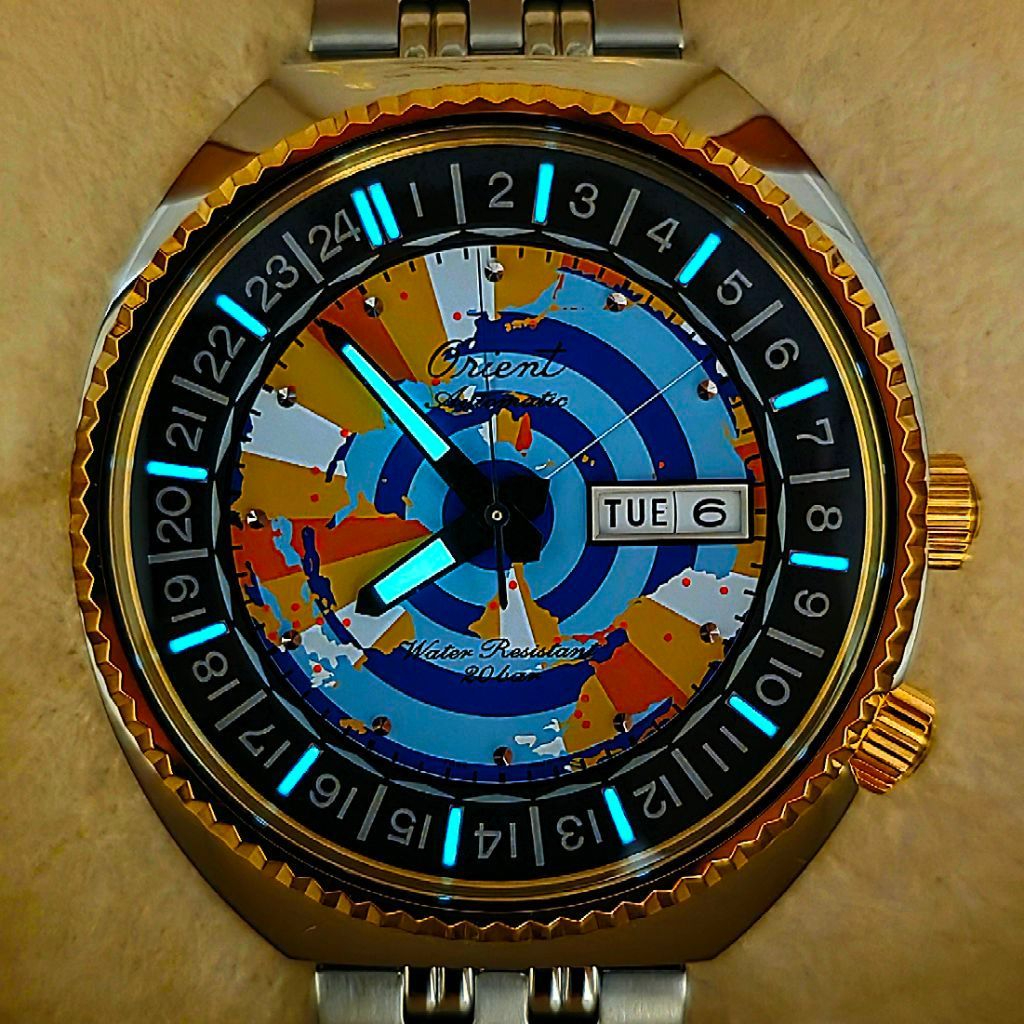 Orient Revival Collection World Map 75th Anniversary Limited Edition Ref: RA-AA0E08Y - Image 7