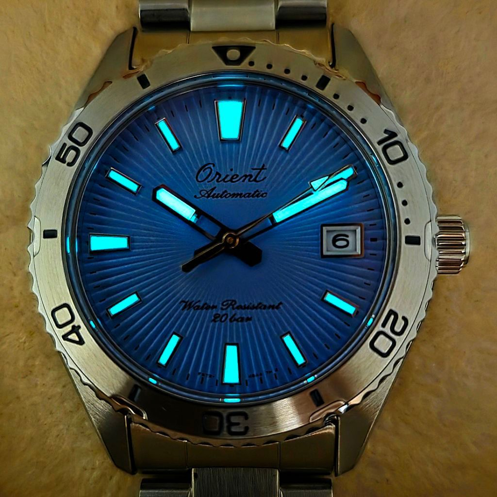ORIENT Mako 40 75th Anniversary Limited Edition Sky Blue Automatic Ref. RA-AC0Q12L Limited 6,000 Pieces - Image 8