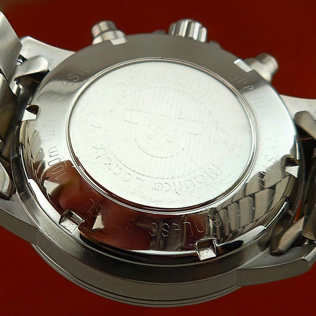Maurice Lacroix Chronograph Automatic Ref. 39721 Croneo Chronograph Day-Date Red Dial - Image 9