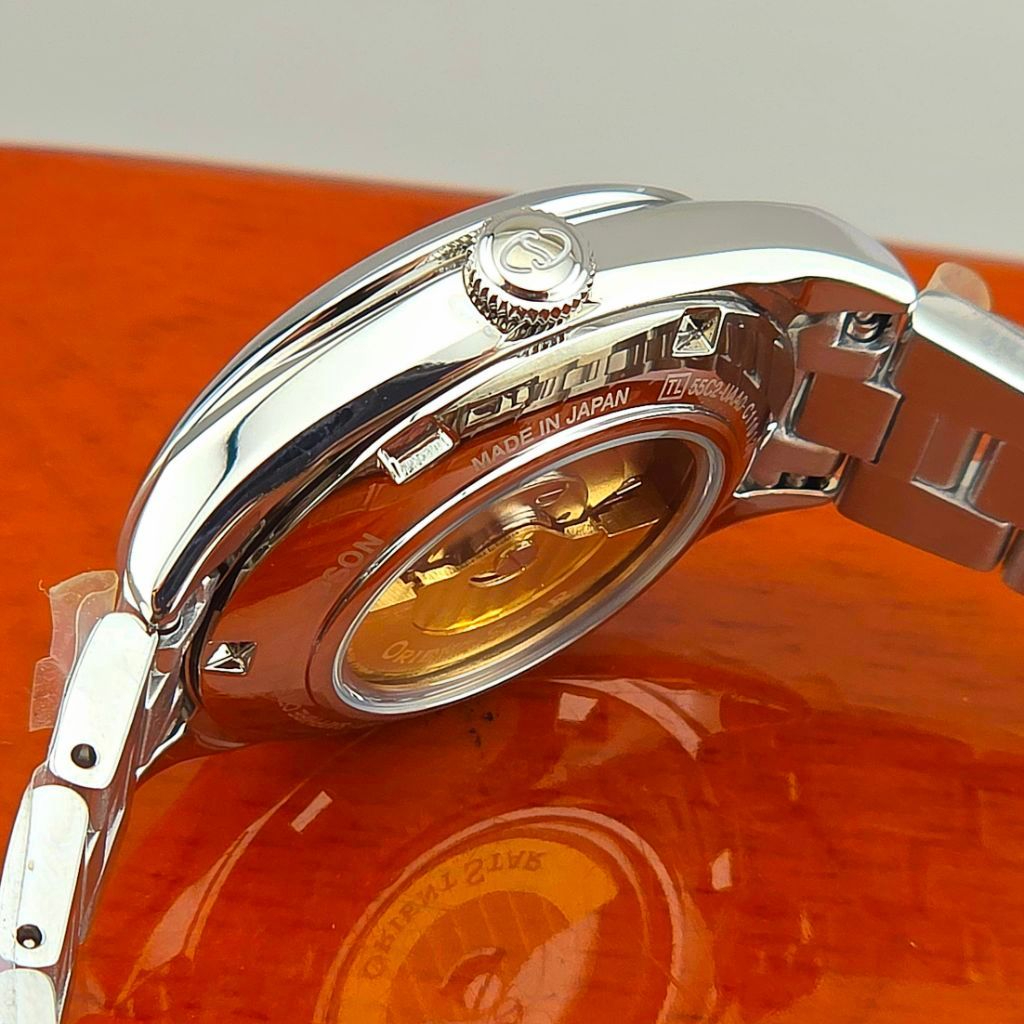 Orient Star Contemporary Semi Skeleton RE-ND0102R Burgundy Dial - Image 10