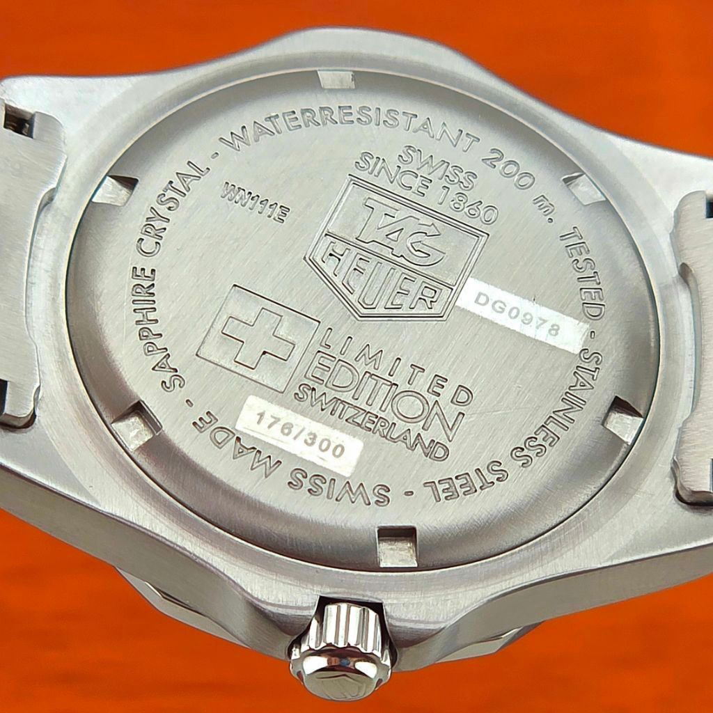 TAG Heuer 2000 Exclusive Swiss Cities Dial Limited Edition 176/300 Ref:WN111E - Image 10