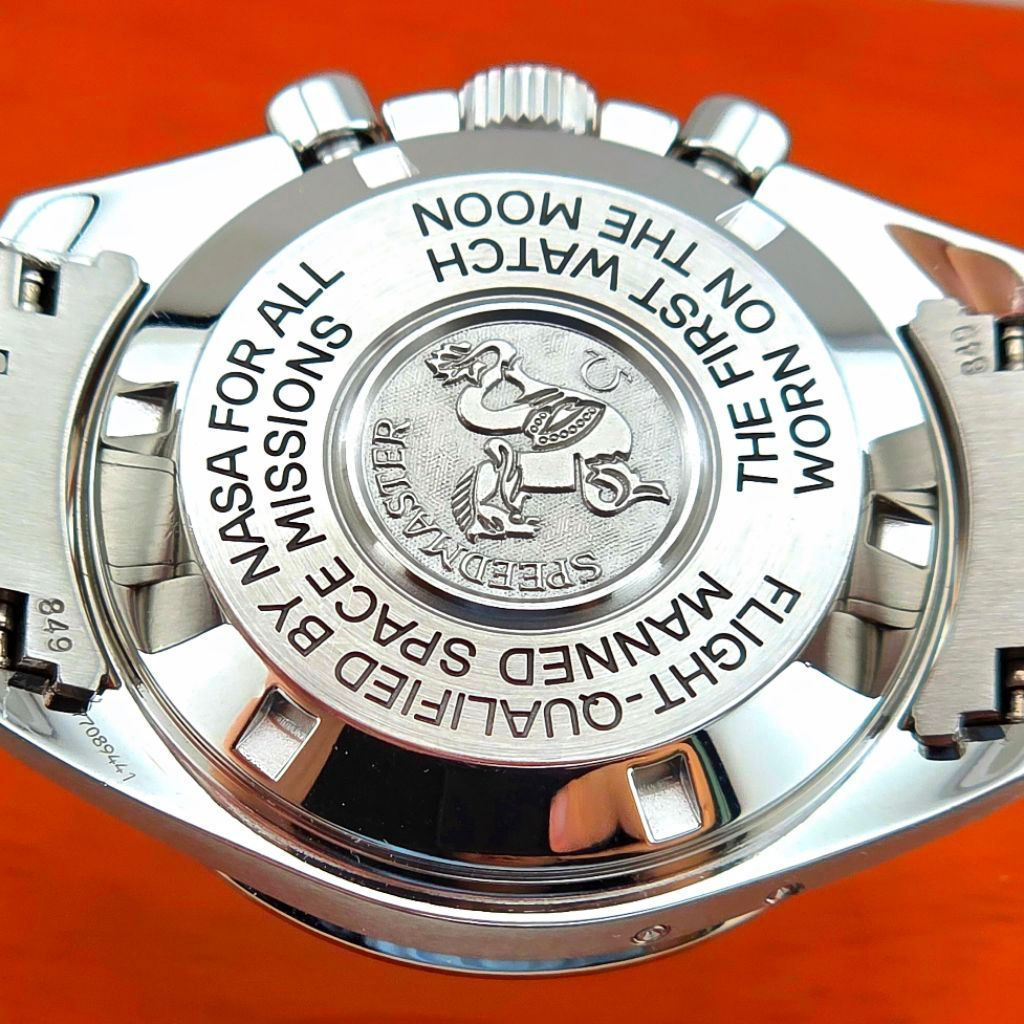 OMEGA Speedmaster Professional Moonphase 42mm White Dial Blue Broad Arrow Ref.3575.20.00 18K White Gold Bezel - Image 10